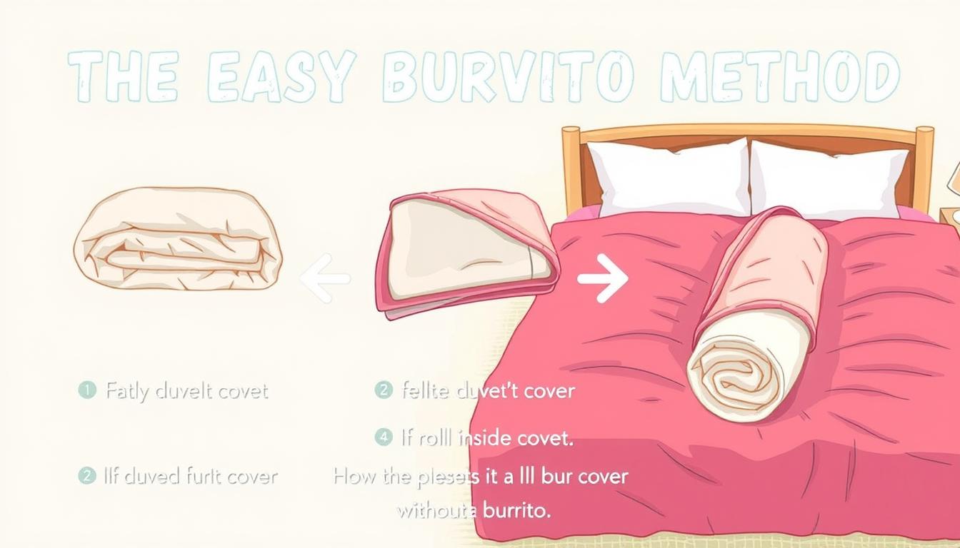 burrito method for duvet cover