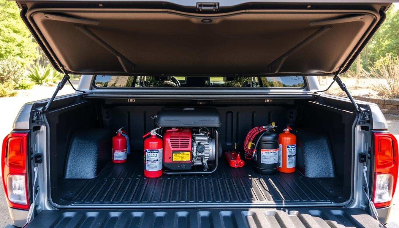 generator safety tonneau cover