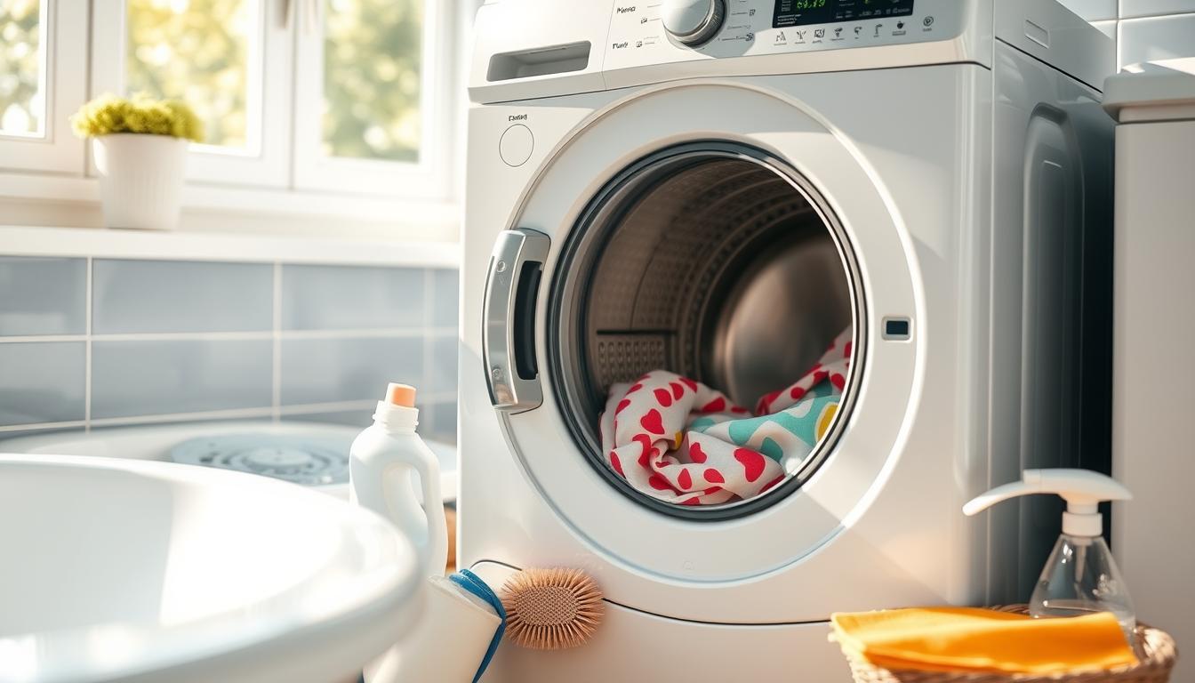 how to clean shower curtain in washer