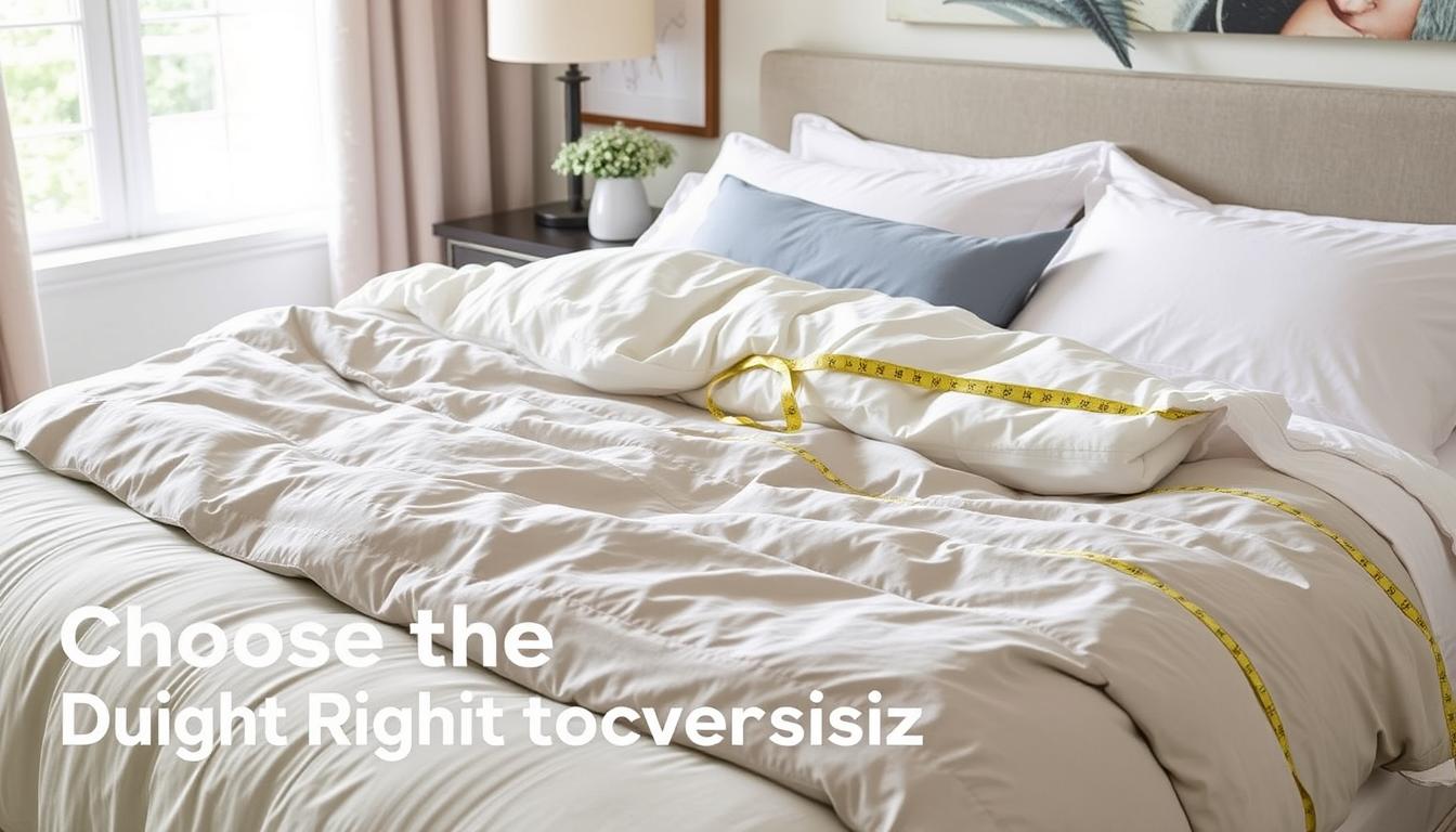 selecting the correct duvet cover size