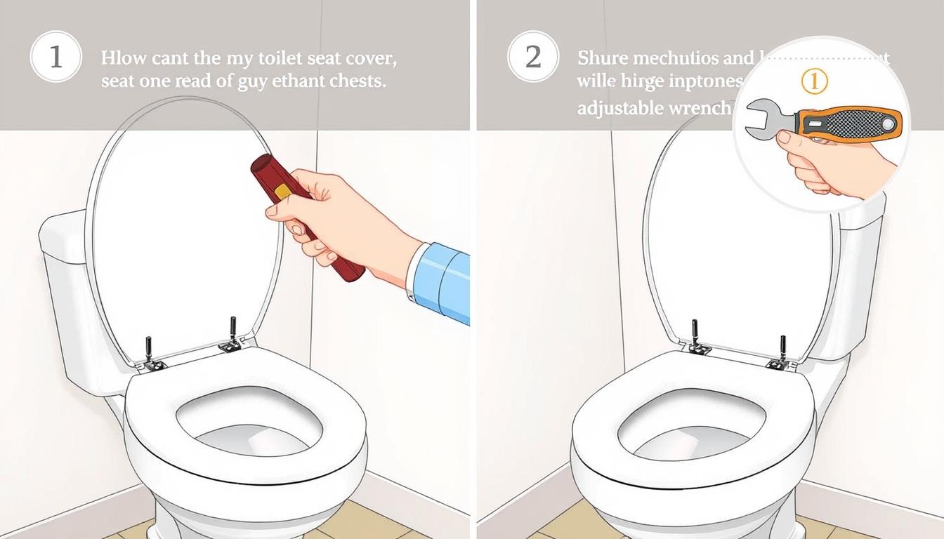 toilet seat cover removal guide