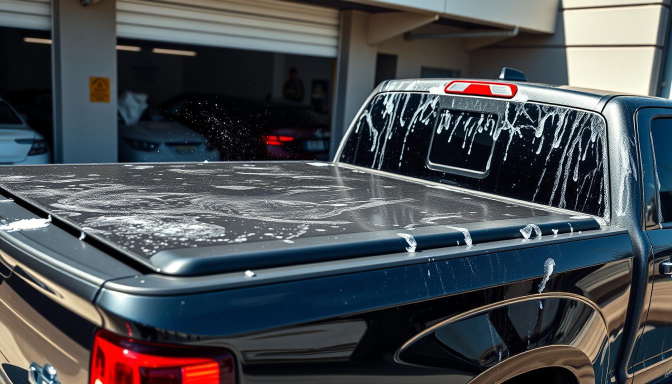 truck bed cover carwash compatibility