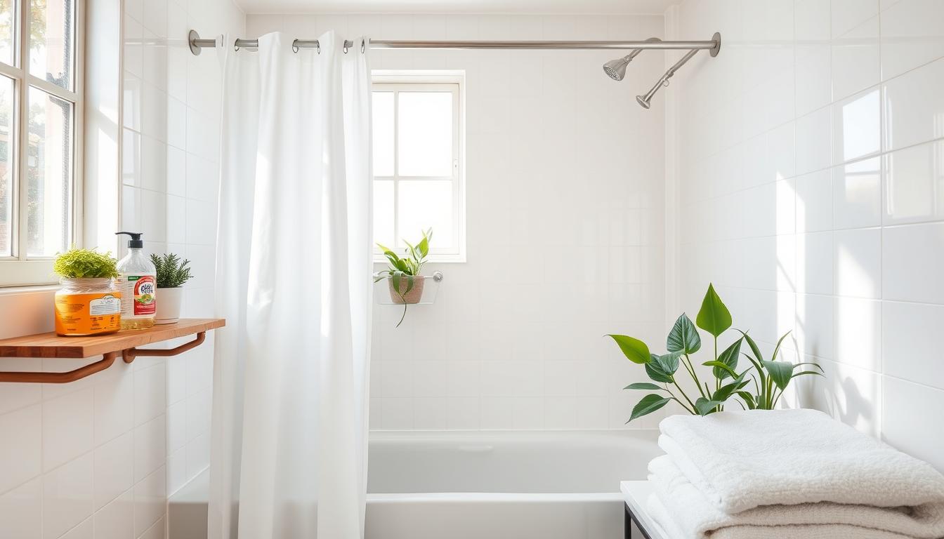 Banish Mold from Shower Curtains Easily