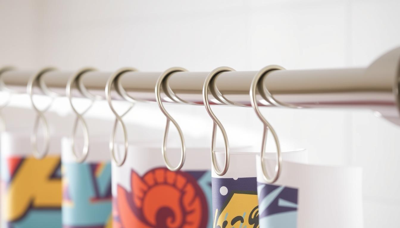 correct orientation for shower curtain hooks