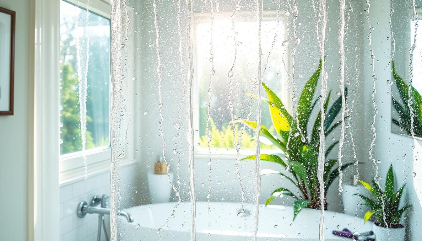 clean shower curtain regularly