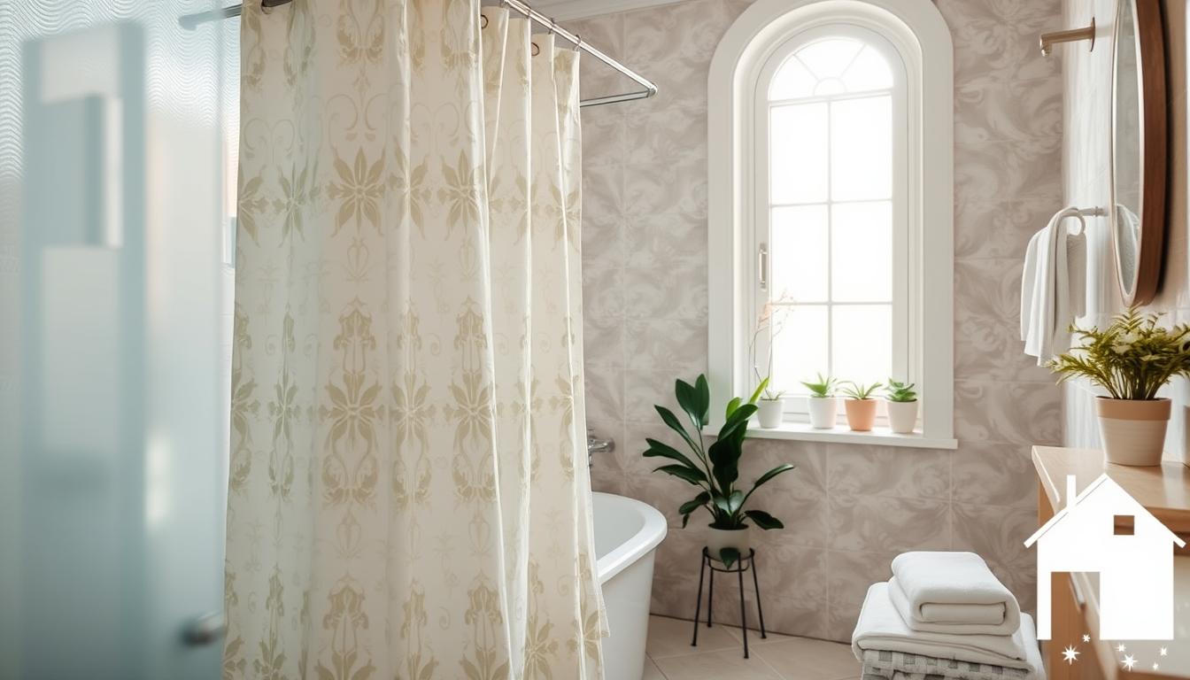 do shower curtains stay when selling a house