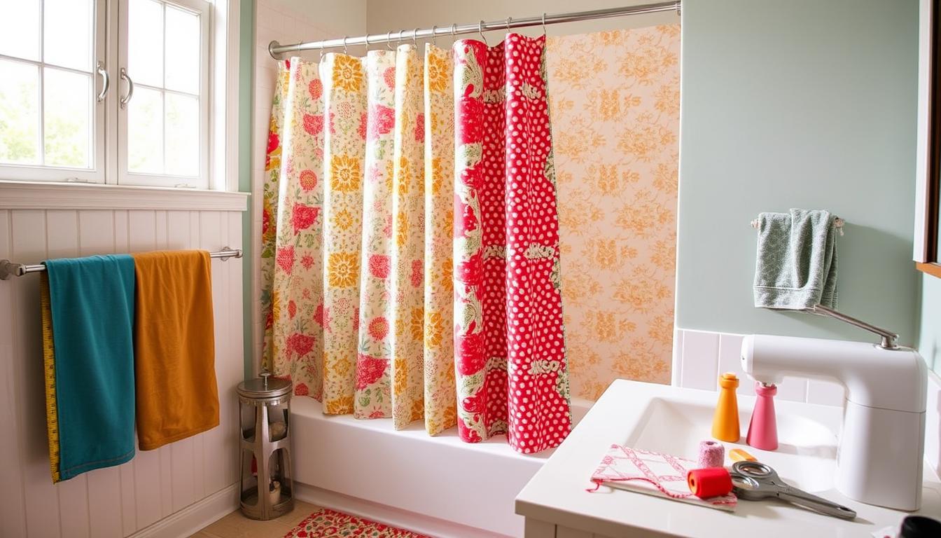 extending shower curtain length