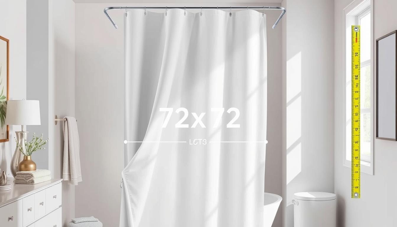 shower curtain dimensions