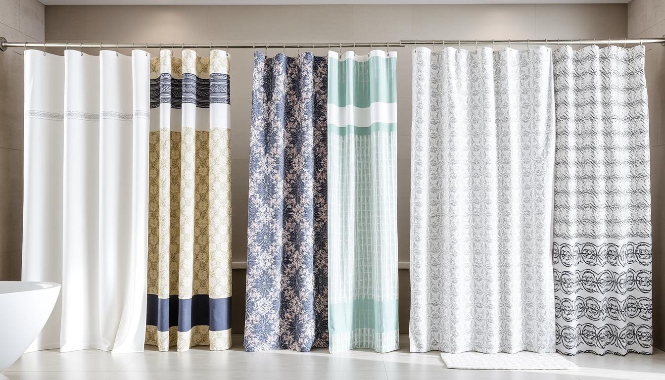 shower curtain length options