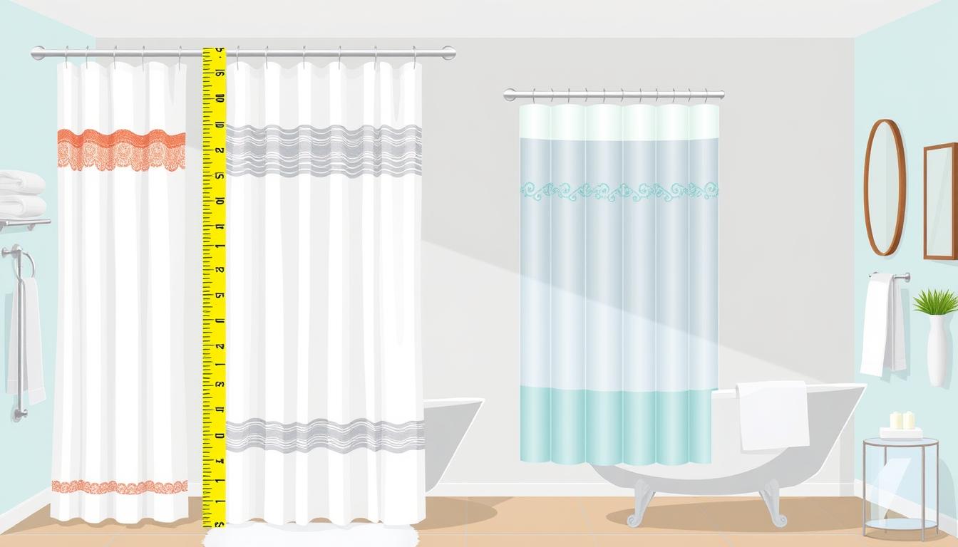 understanding shower curtain dimensions