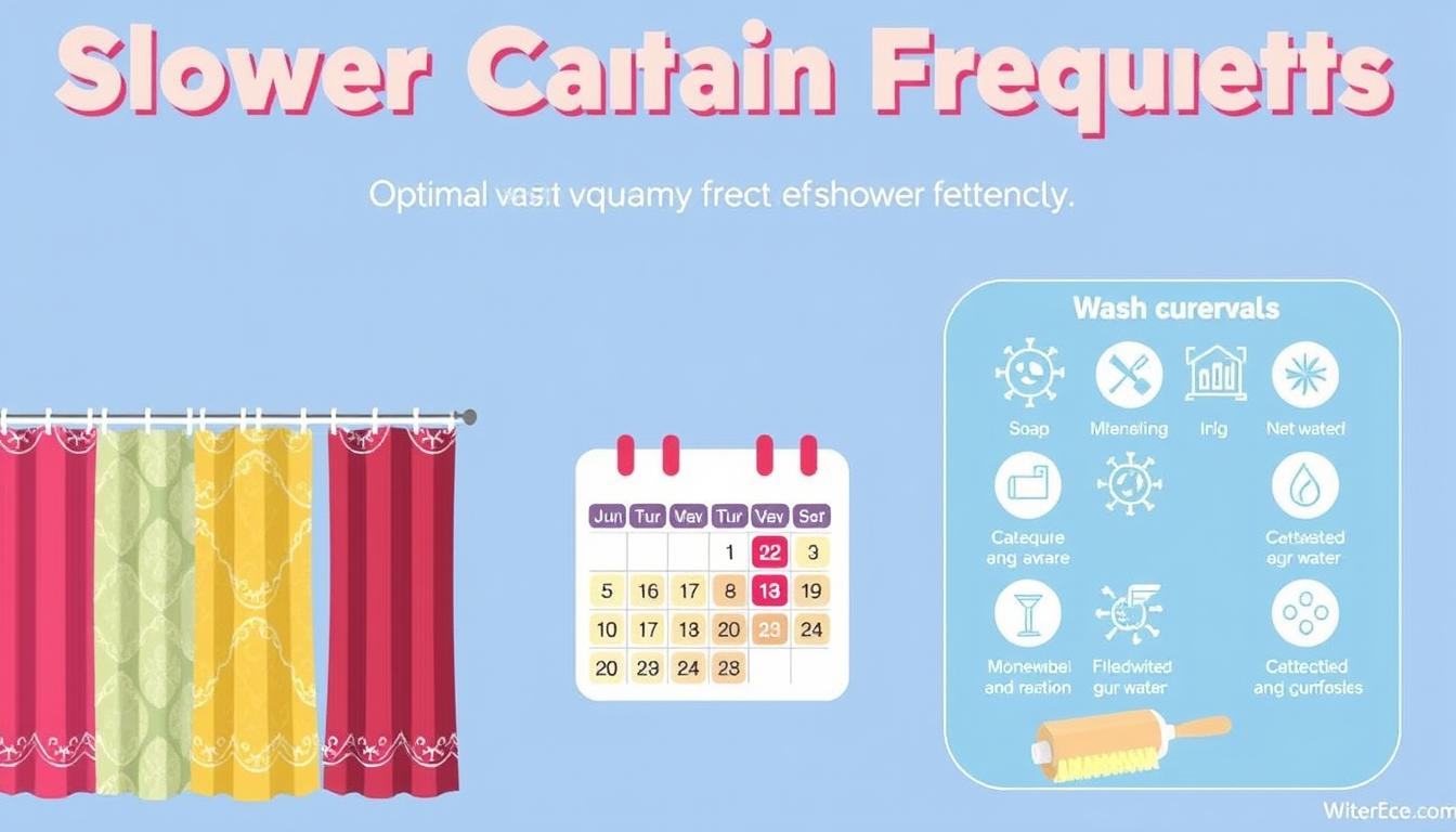 Optimal Shower Curtain Washing Frequency Guide