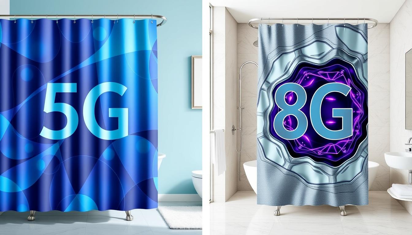 difference between 5g and 8g shower curtain