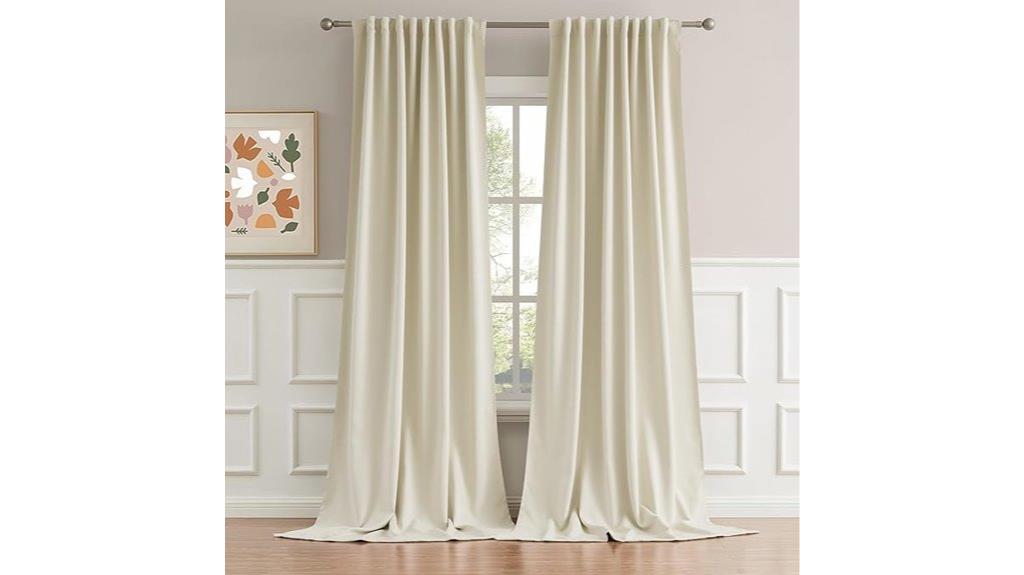 elegant and practical drapes