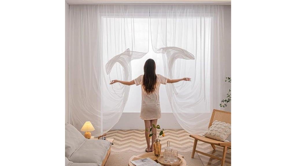 elegant light filtering drapes