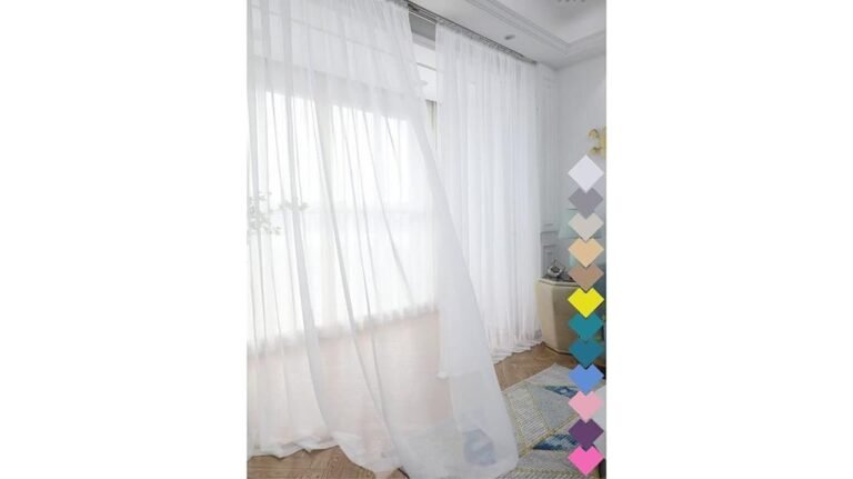 elegant light filtering window treatment