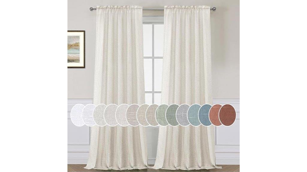 elegant sheer curtain review