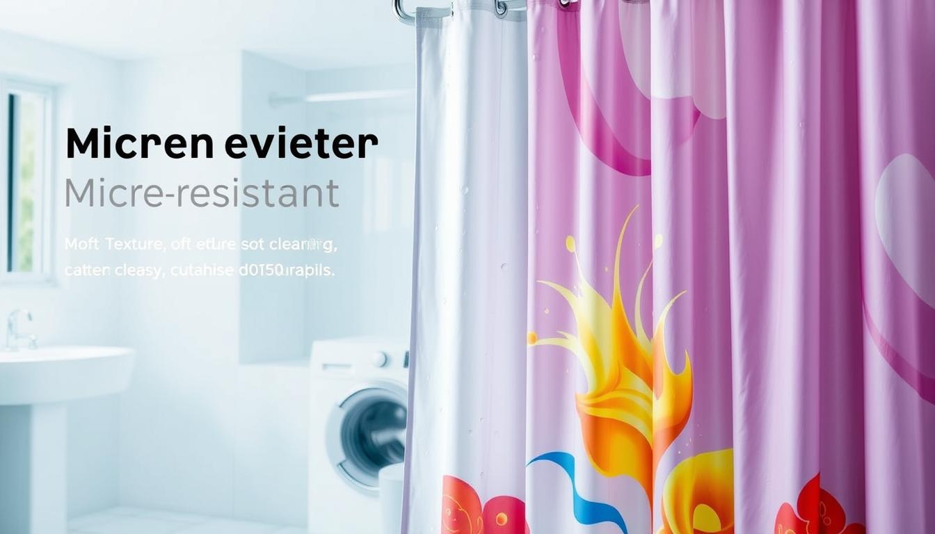 microfiber shower curtain benefits