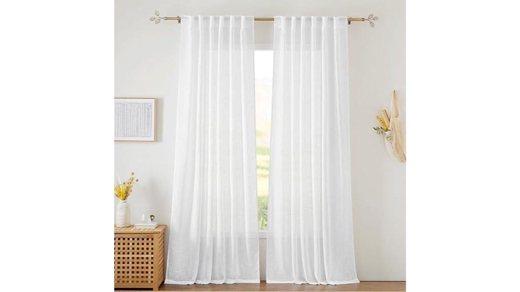 ryb home sheer curtains review