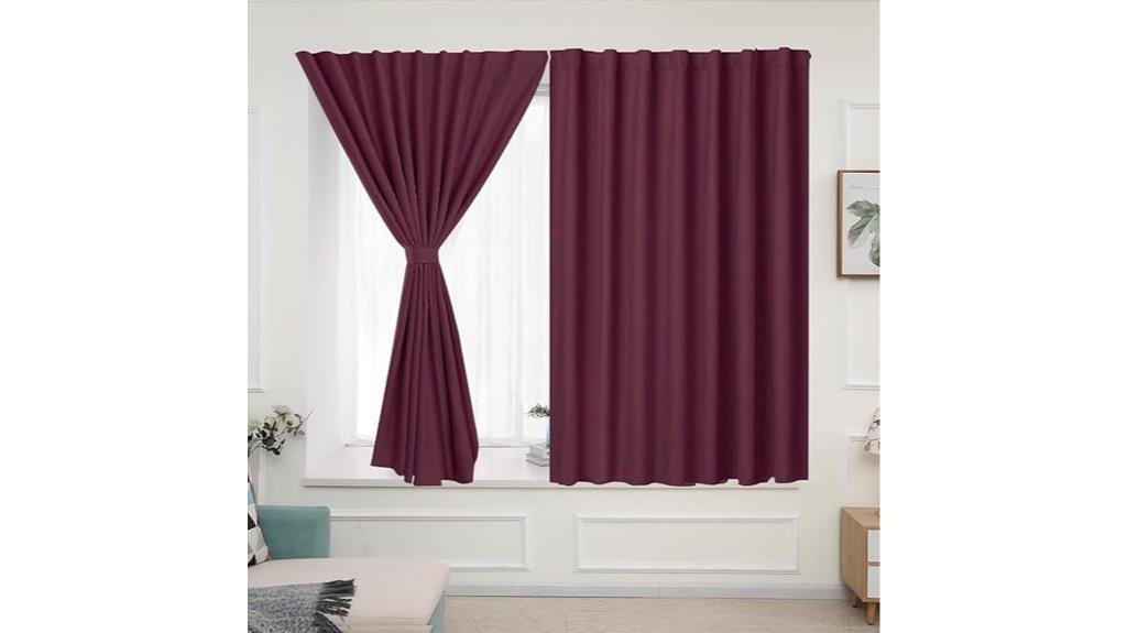 self adhesive curtain review