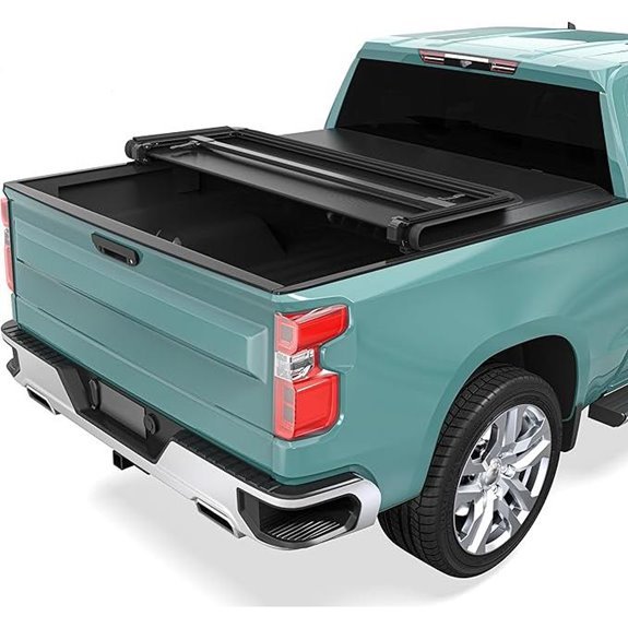 Soft Tri-Fold Tonneau Cover for Silverado 1500 5.8ft