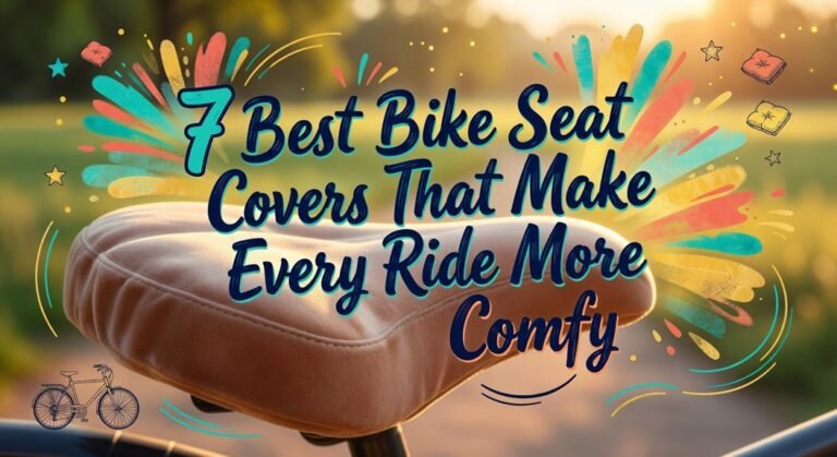 comfortable bike seat covers