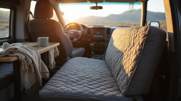 comfortable rv bench covers