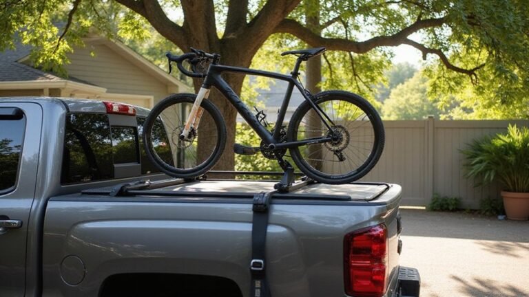 secure tonneau bike racks