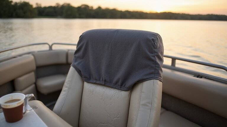 top pontoon seat cover options