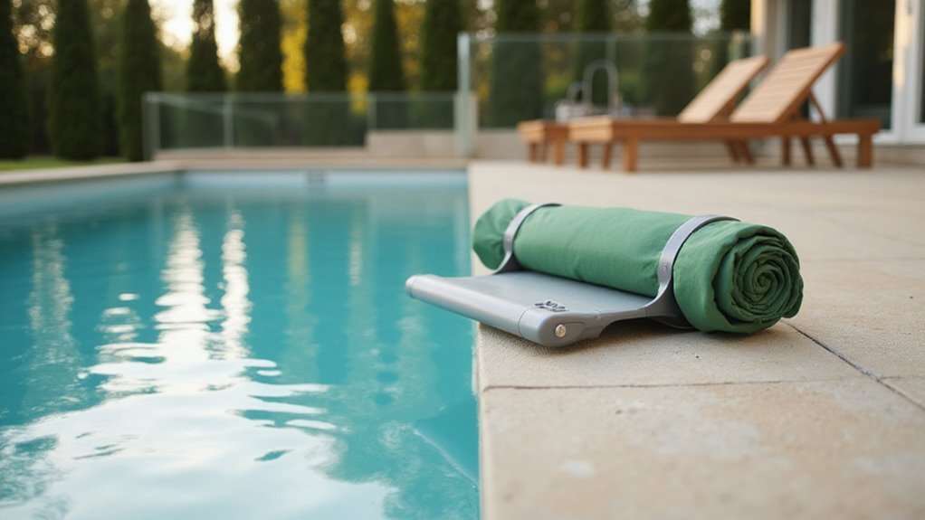 top pool cover rollers