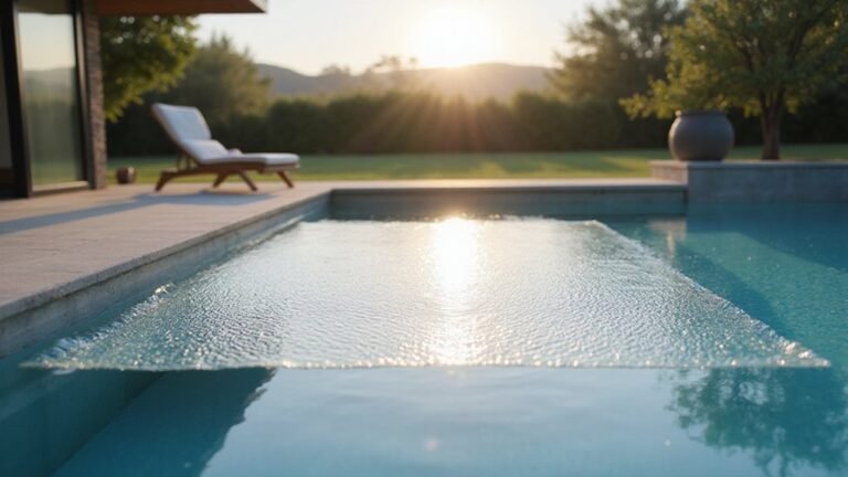 clear heat trapping pool covers