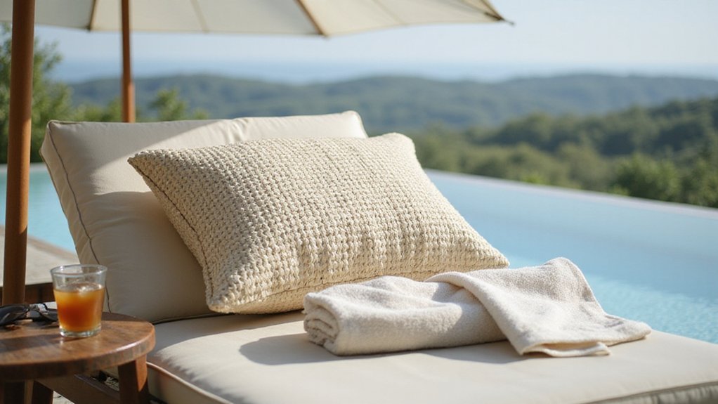 durable summer pool pillows
