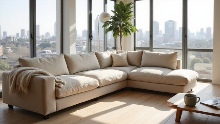 easy to clean modular sofas