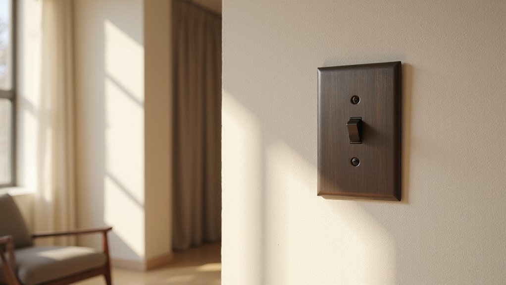 elegant bronze switch covers