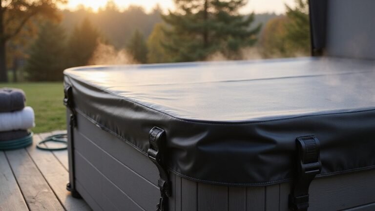 hot spring covers with heat lock