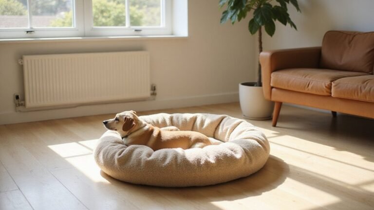 soft cozy round bed