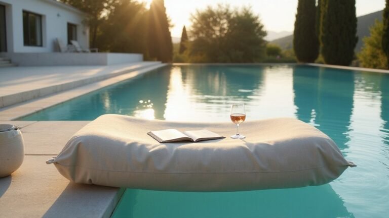 top fabric pool floats