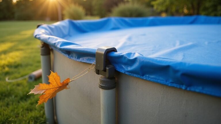 top pool cover clips