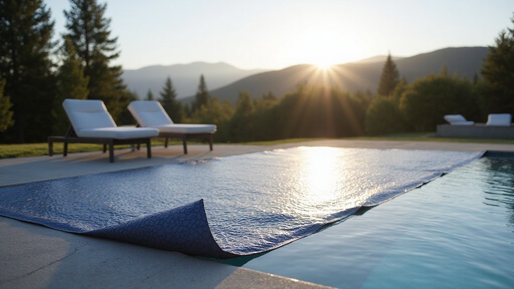 top pool heat covers