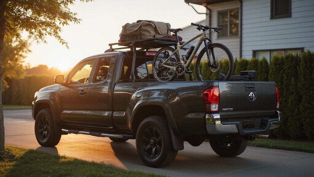 top tonneau cover racks