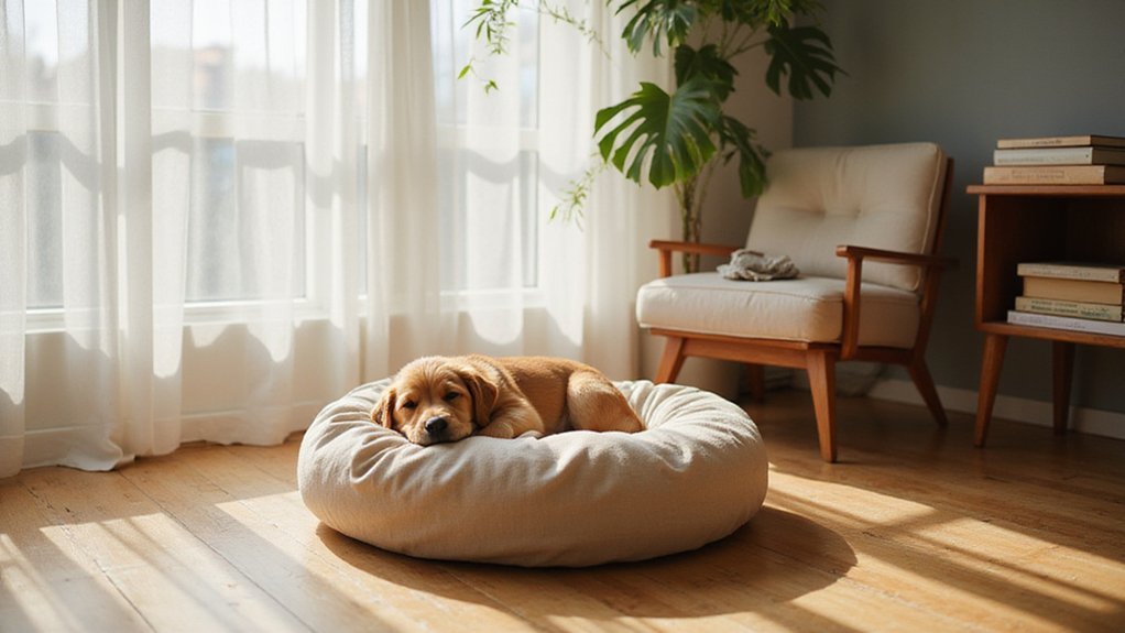 washable donut dog beds